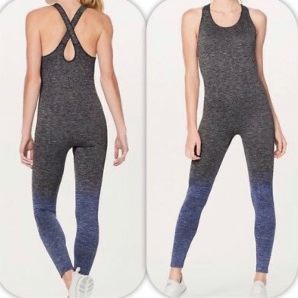 Lululemon jumpsuit body suit one piece ombre